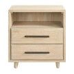 Universal Modern Sable & Desert Open Storage Nightstand