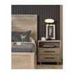 Universal Modern Sable & Desert Open Storage Nightstand