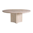 Universal Modern Sable & Desert Round Dining Table