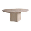 Universal Modern Sable & Desert Round Dining Table