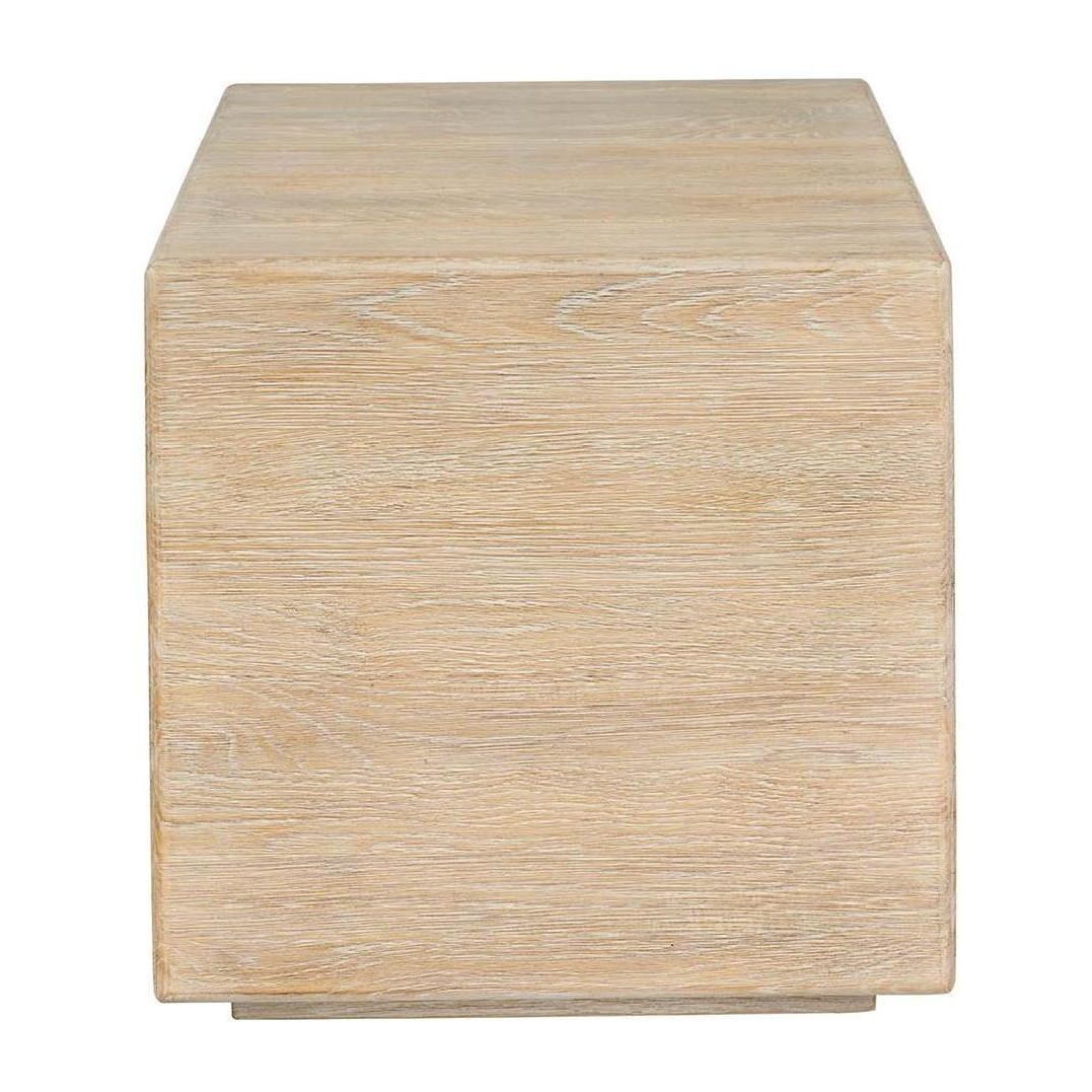 Universal Modern Sable & Desert Square End Table