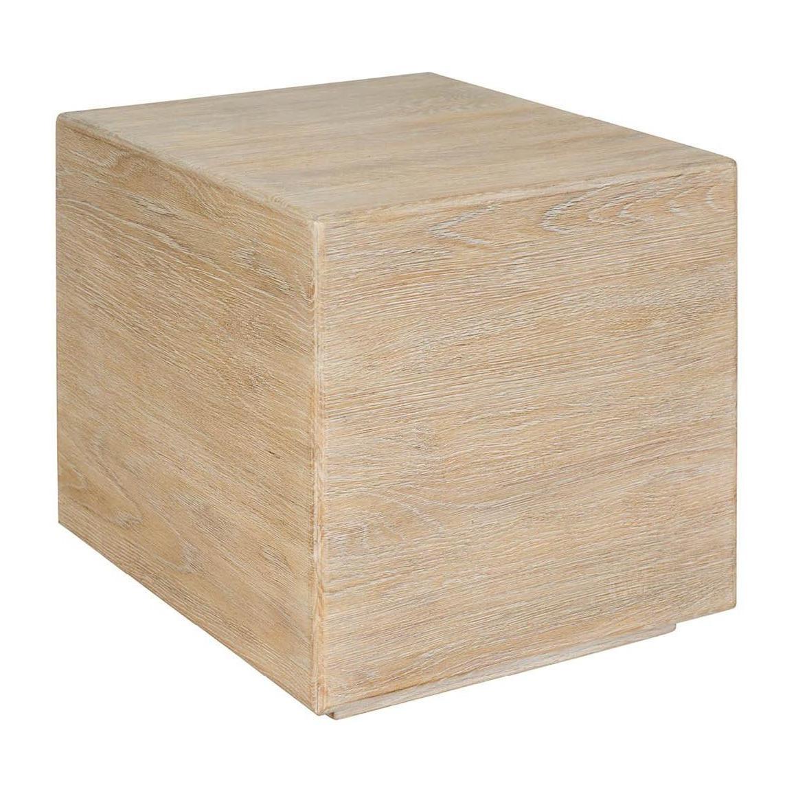 Universal Modern Sable & Desert Square End Table