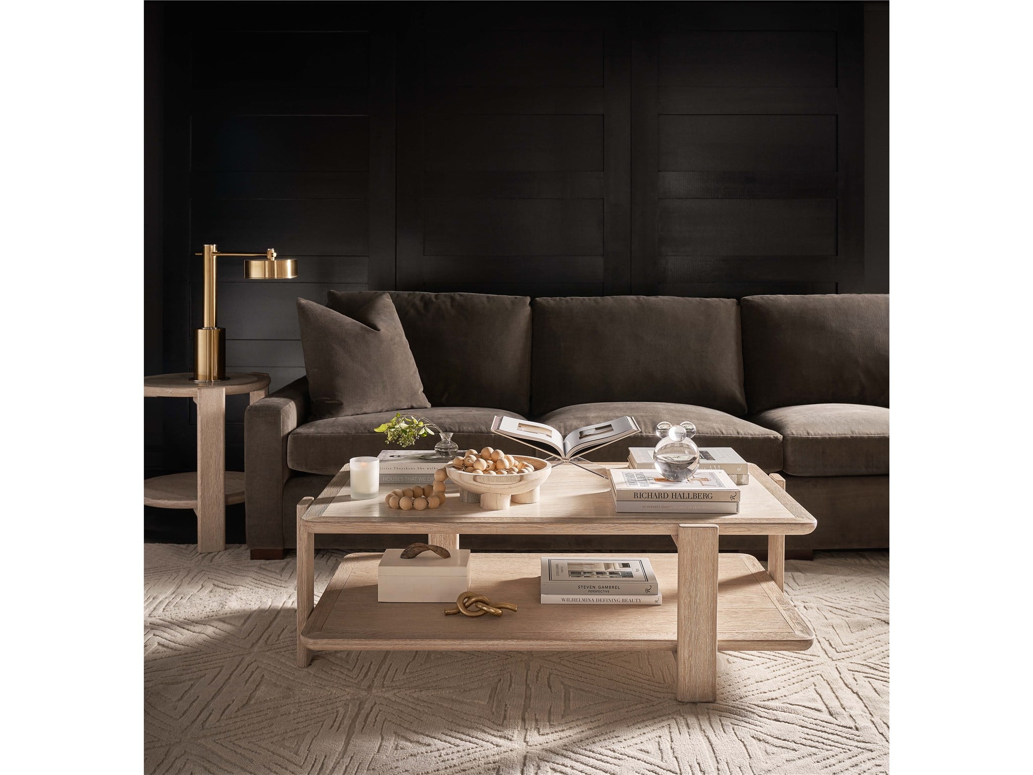 Universal Furniture Modern Stone Cocktail Table Clearance