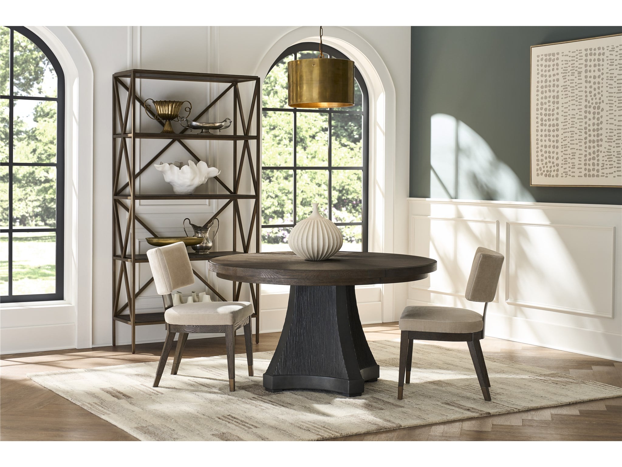 Universal Furniture Montclair Cinder Dining Table