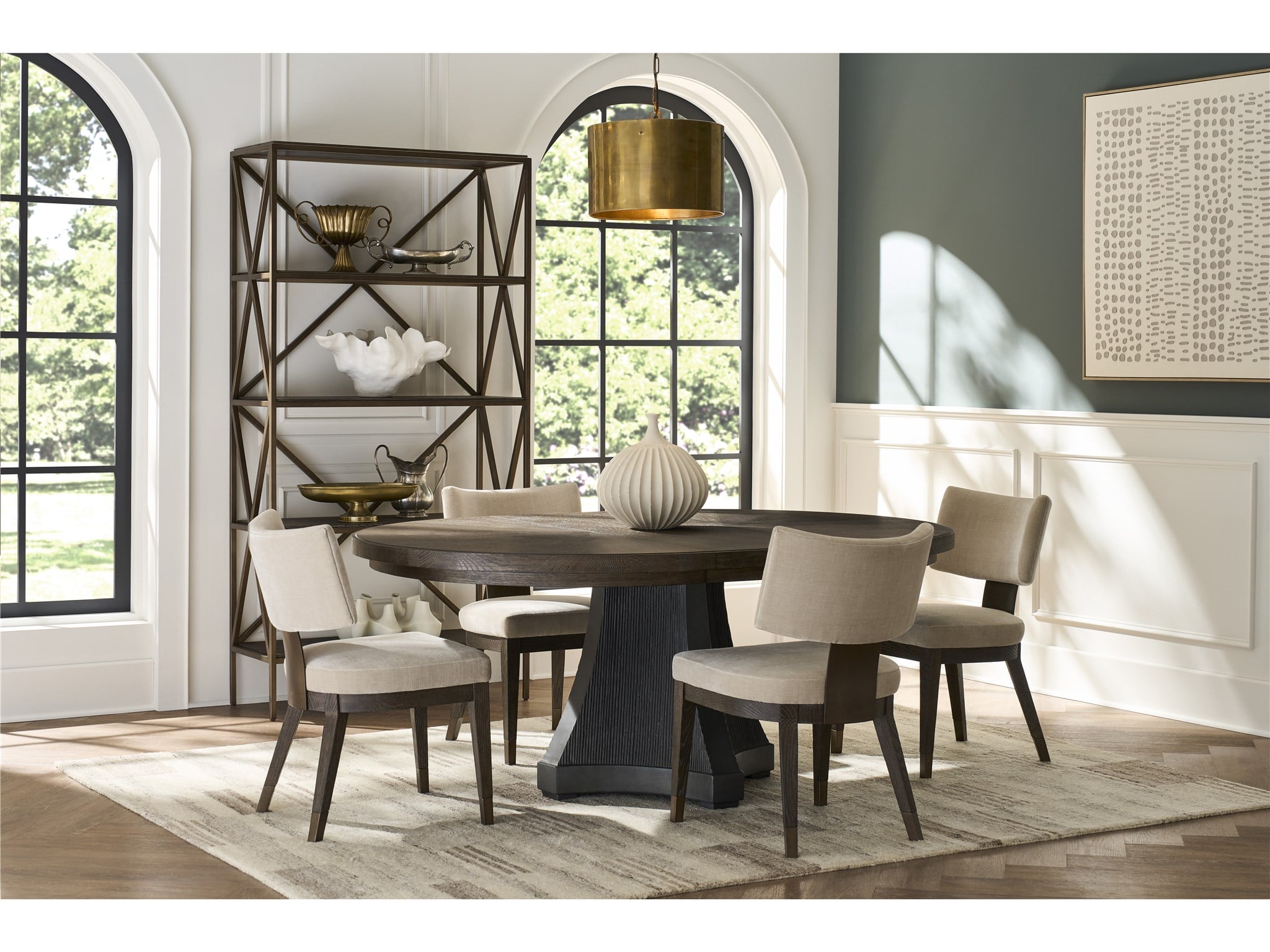Universal Furniture Montclair Cinder Dining Table