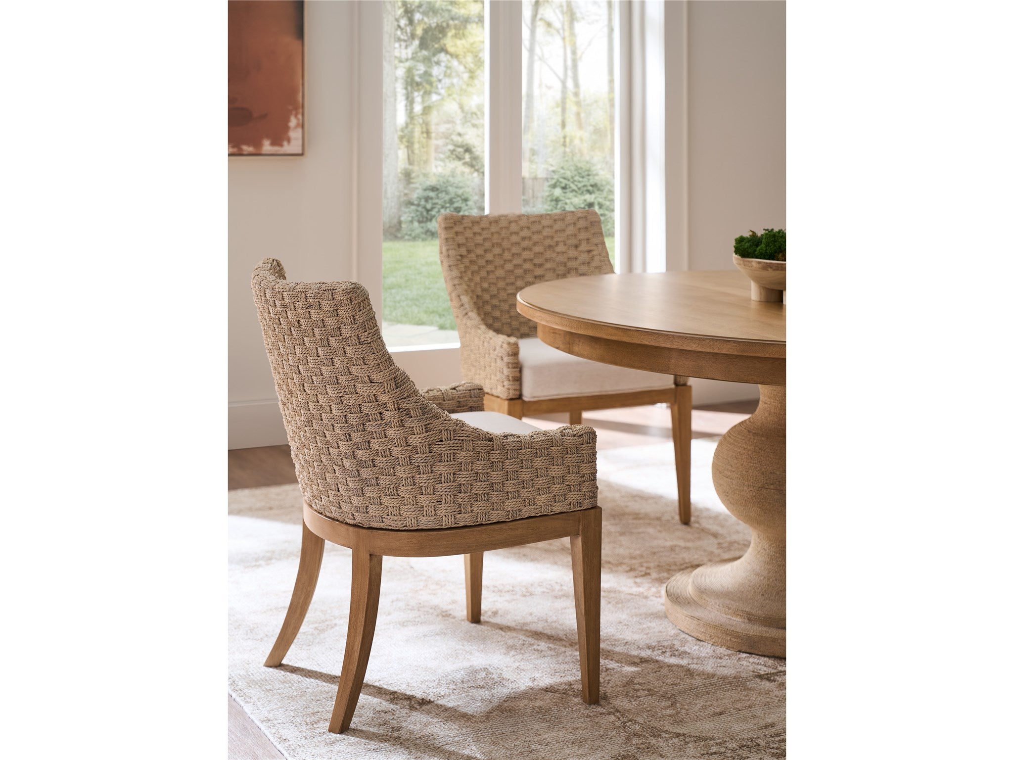 Universal Furniture Birchaven Panel Woven Chair