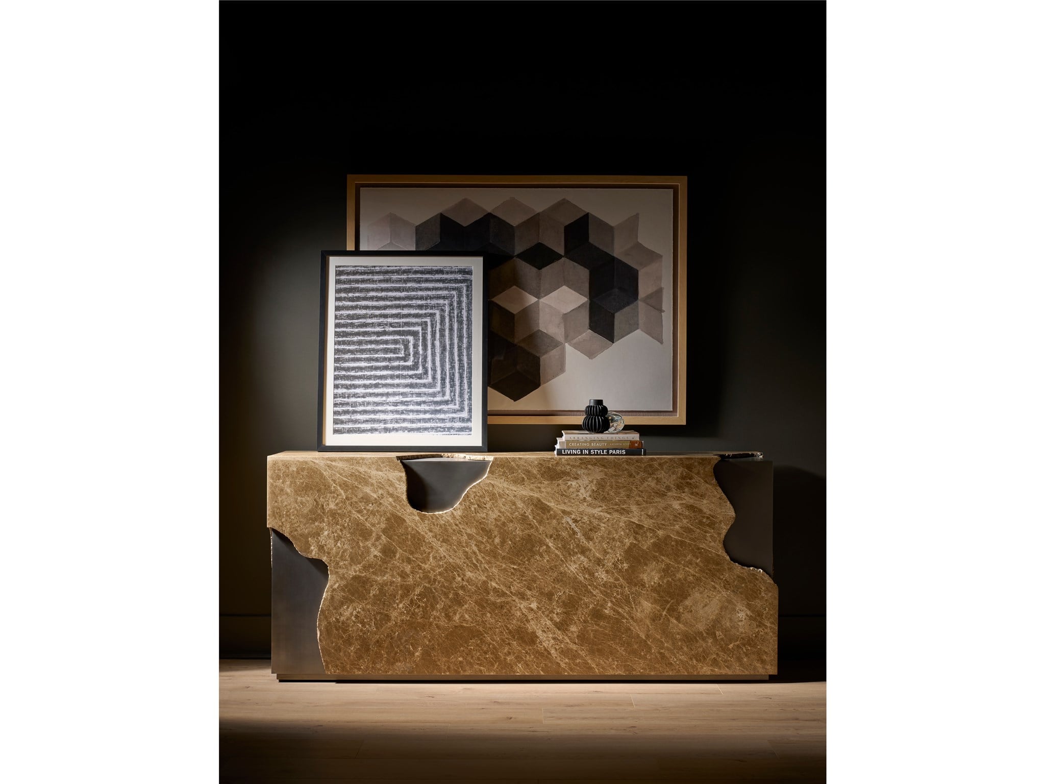 Universal Furniture Modern Mirage Console Table