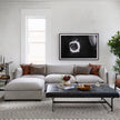Four Hands Westwood 3 PC Sectional with Ottoman