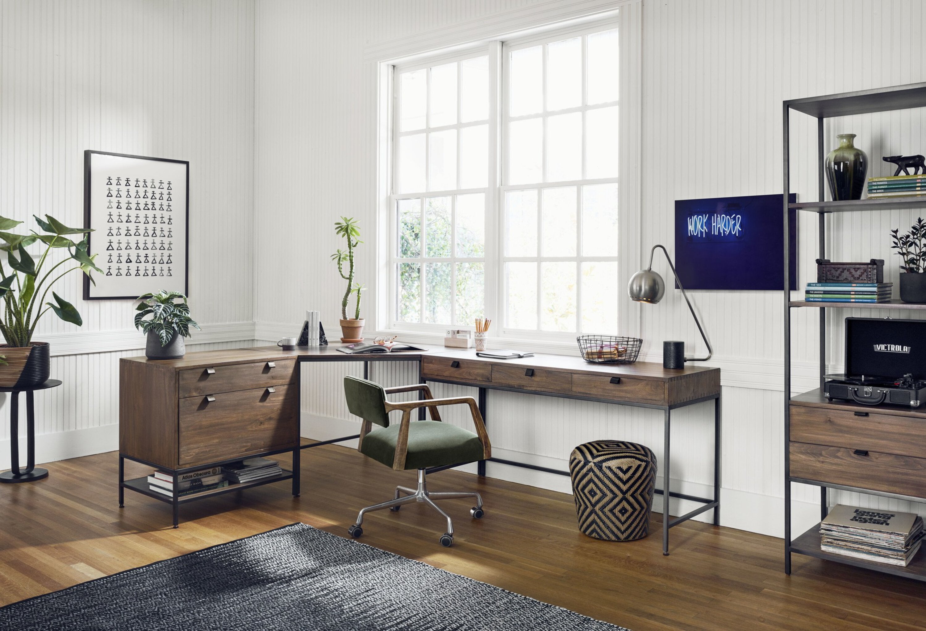 Four Hands Trey Modular Writing Desk