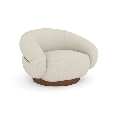 Caracole Upholstery Smoosh Swivel Chair