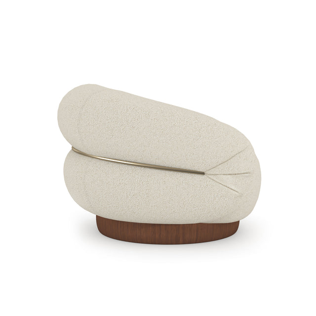 Caracole Upholstery Smoosh Swivel Chair