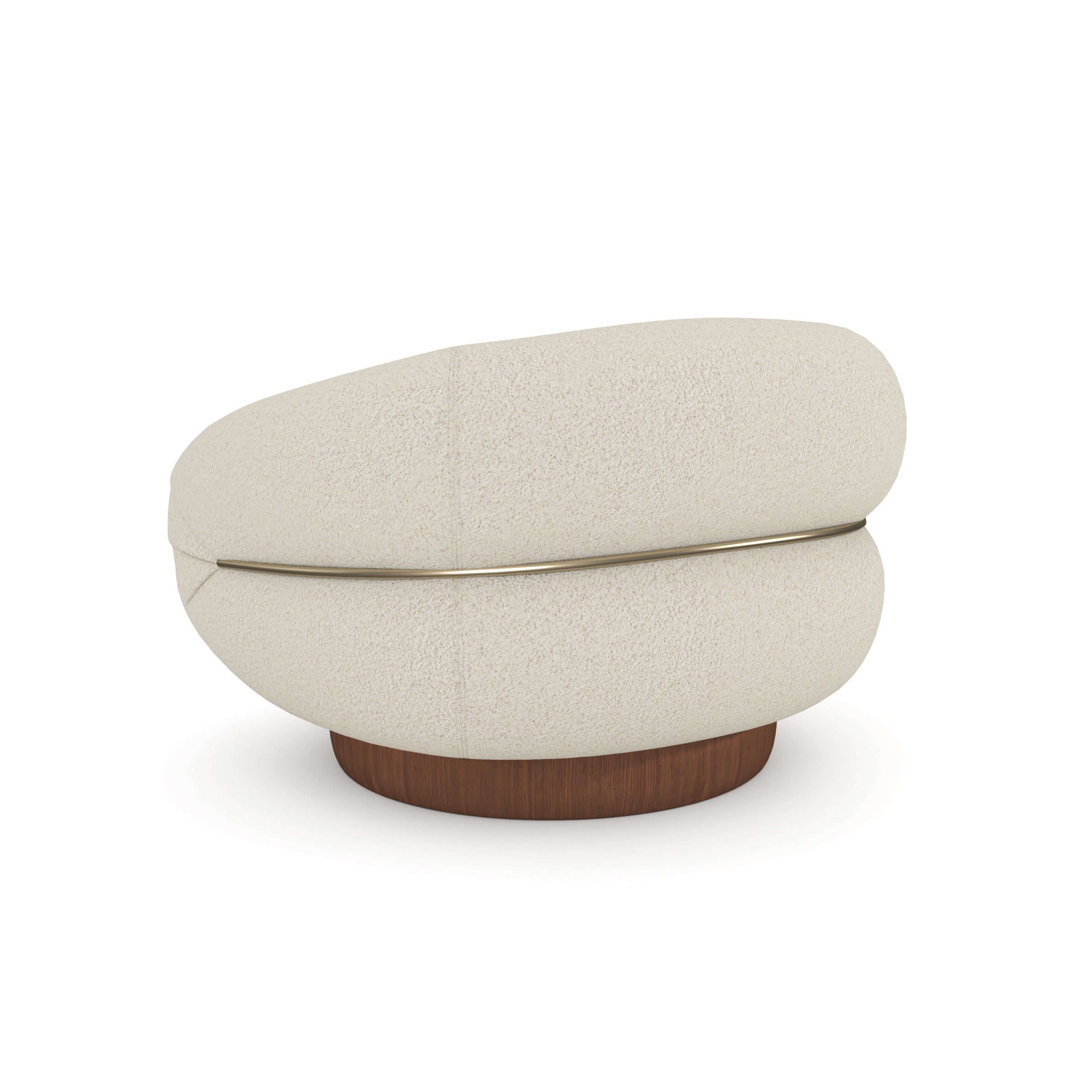 Caracole Upholstery Smoosh Swivel Chair Sale