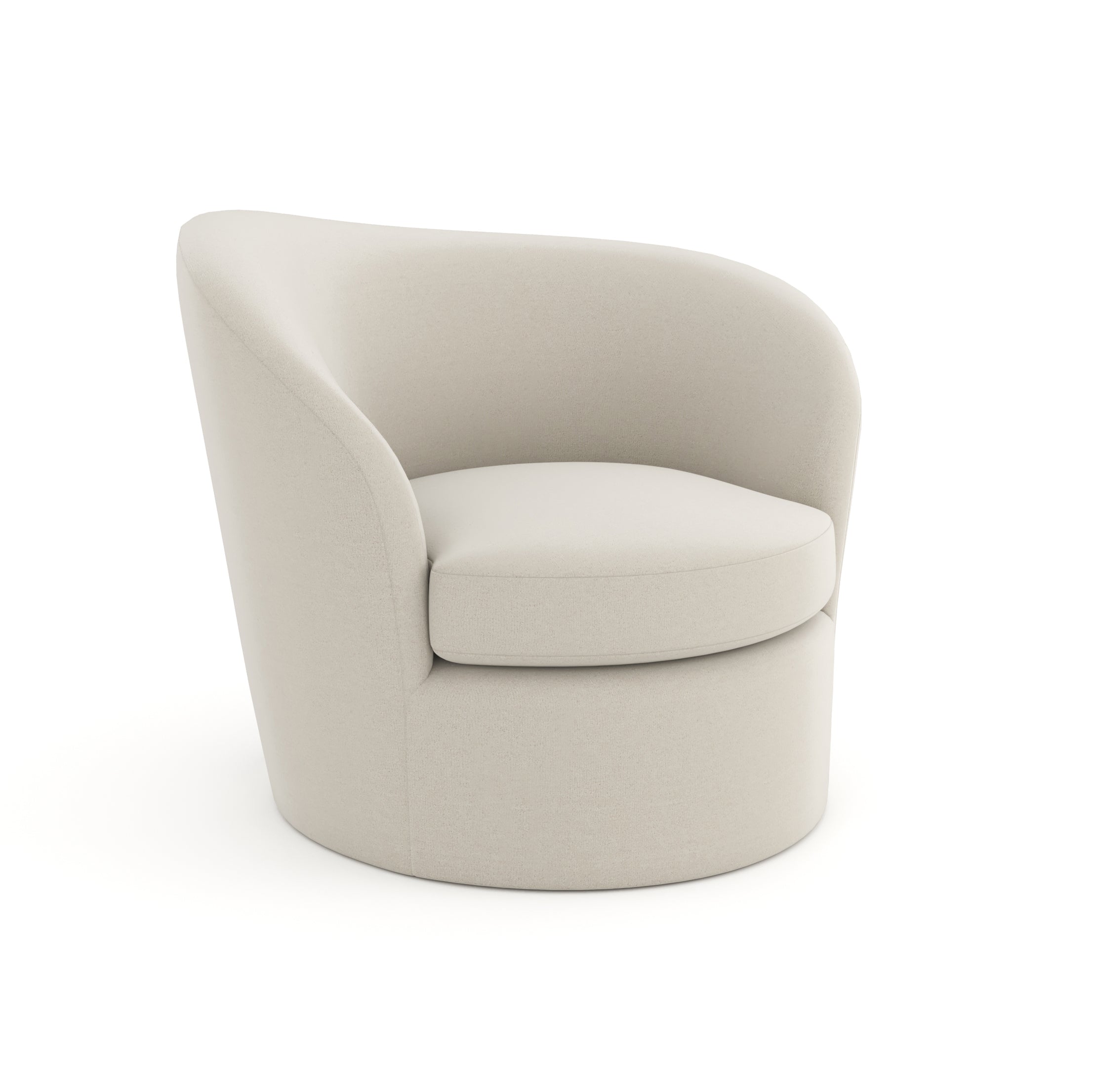 Caracole Upholstery Quasi Raf Swivel Chair