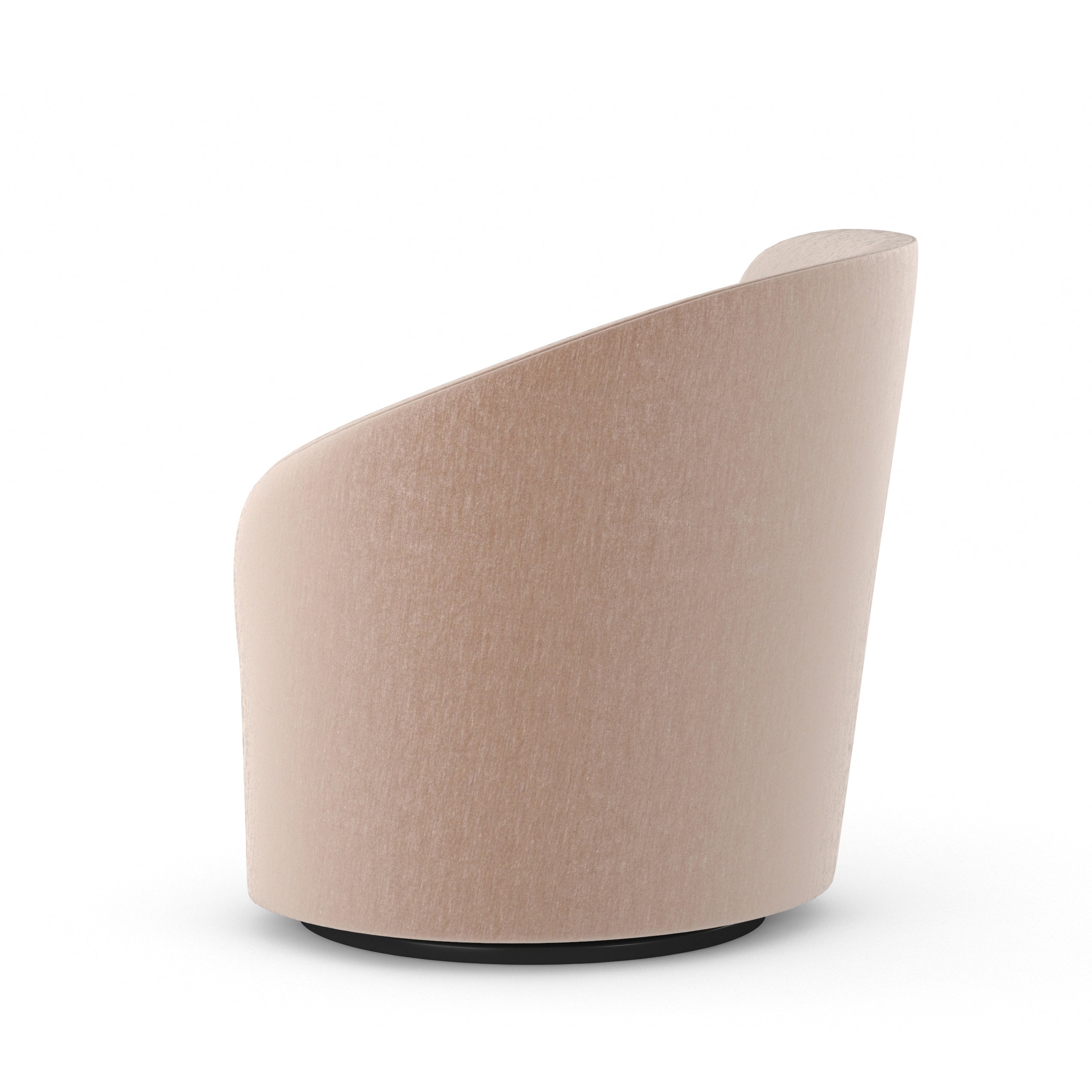 Caracole Upholstery Whorl Raf Swivel Chair