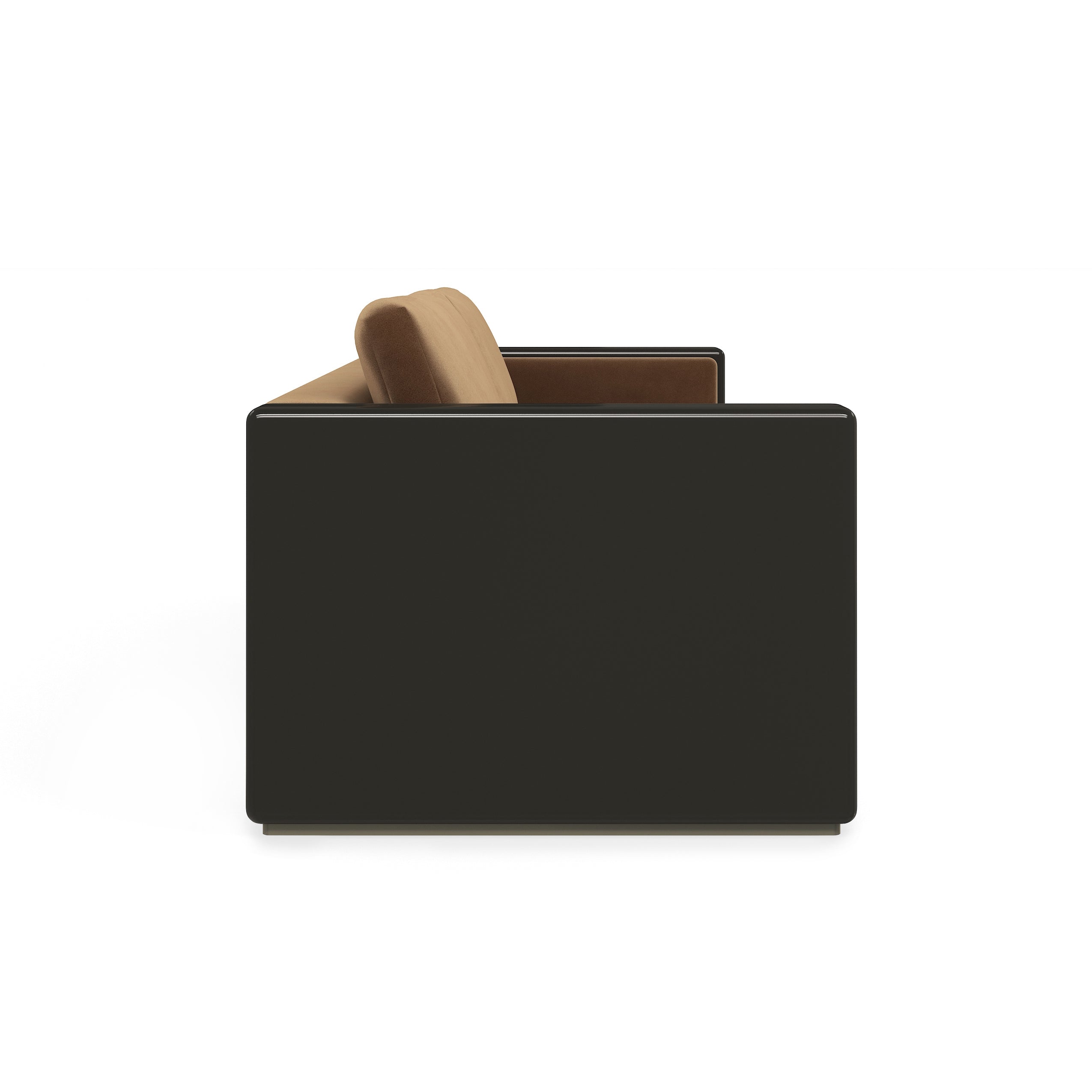 Caracole Upholstery Gelee Sofa - Chocolate SM Sale
