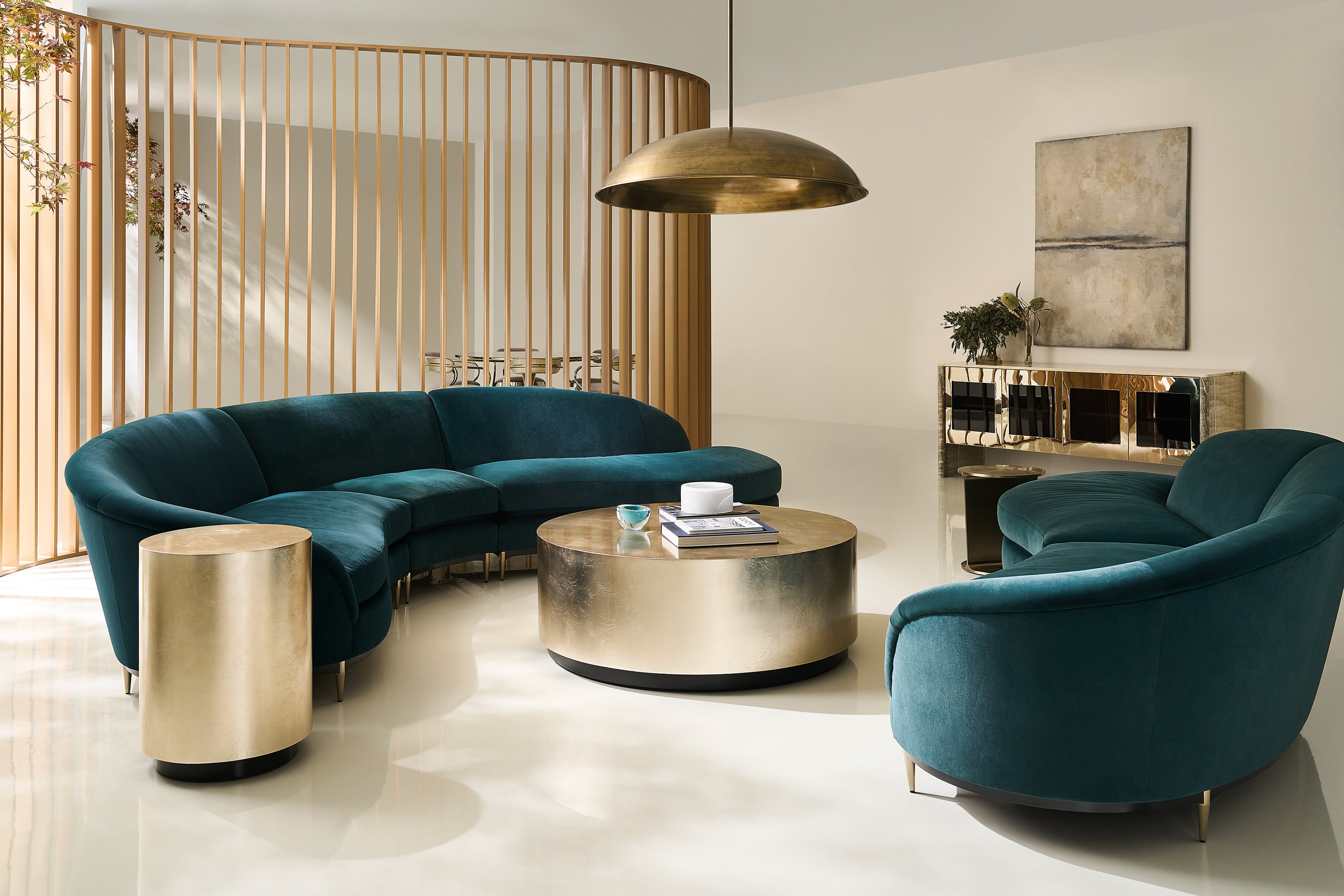 Caracole Upholstery Three'S Company Sofa