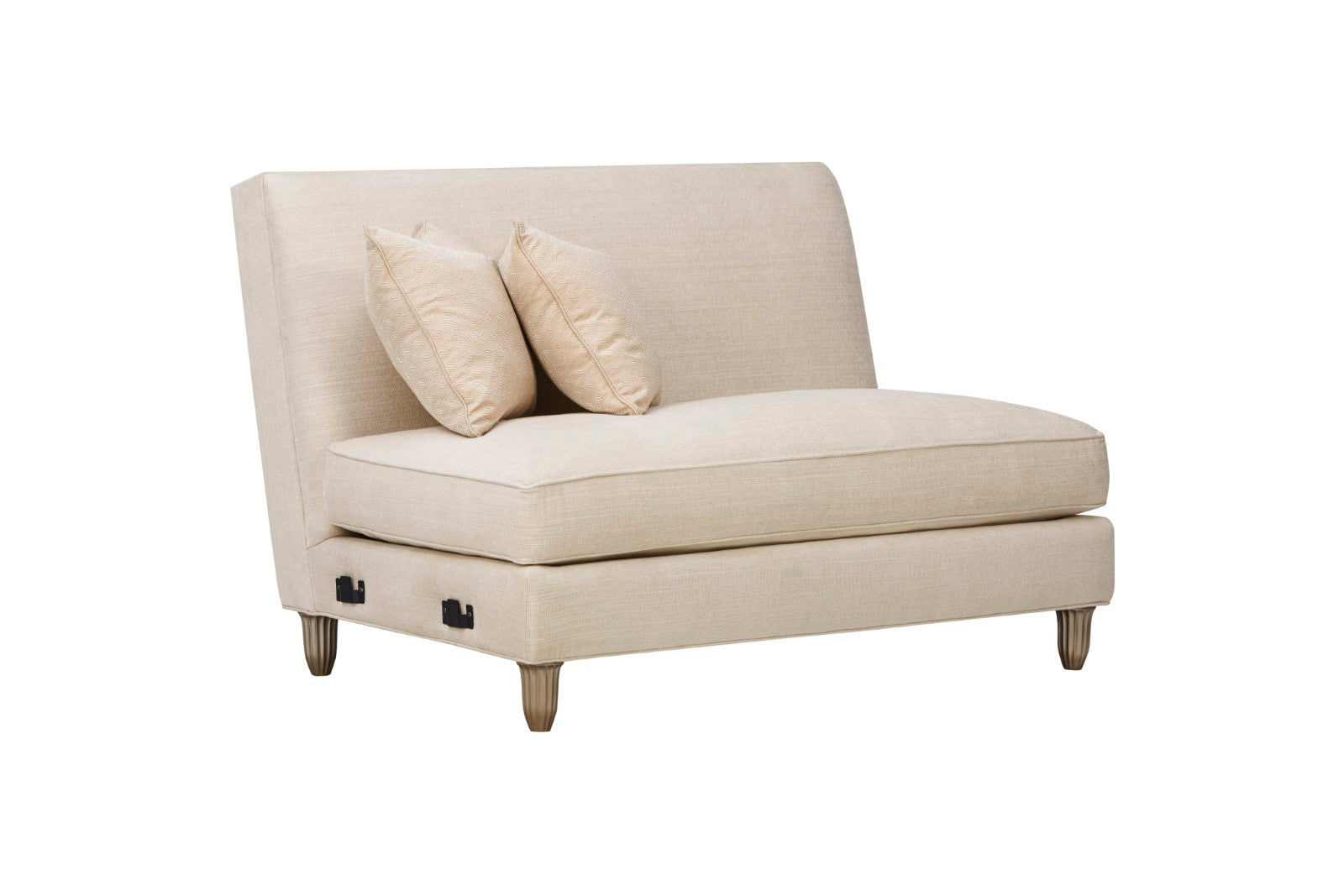 Caracole Upholstery Armless Loveseat