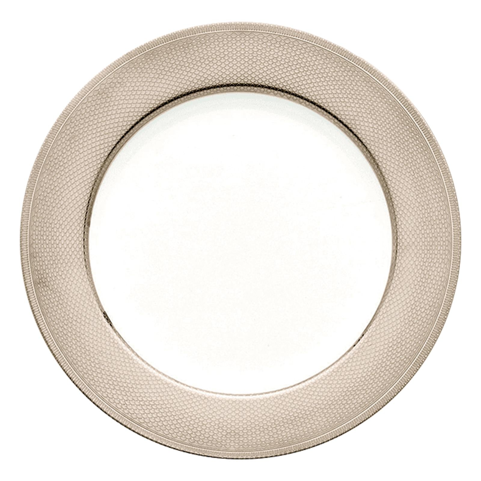 Christofle Guilloché Porcelain Underplate 30 Cm Gilded Porcelain Charger