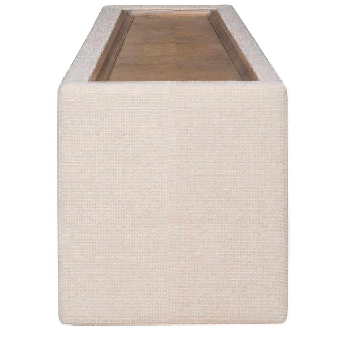Vanguard Liam Rectangular Wood Top Bumper