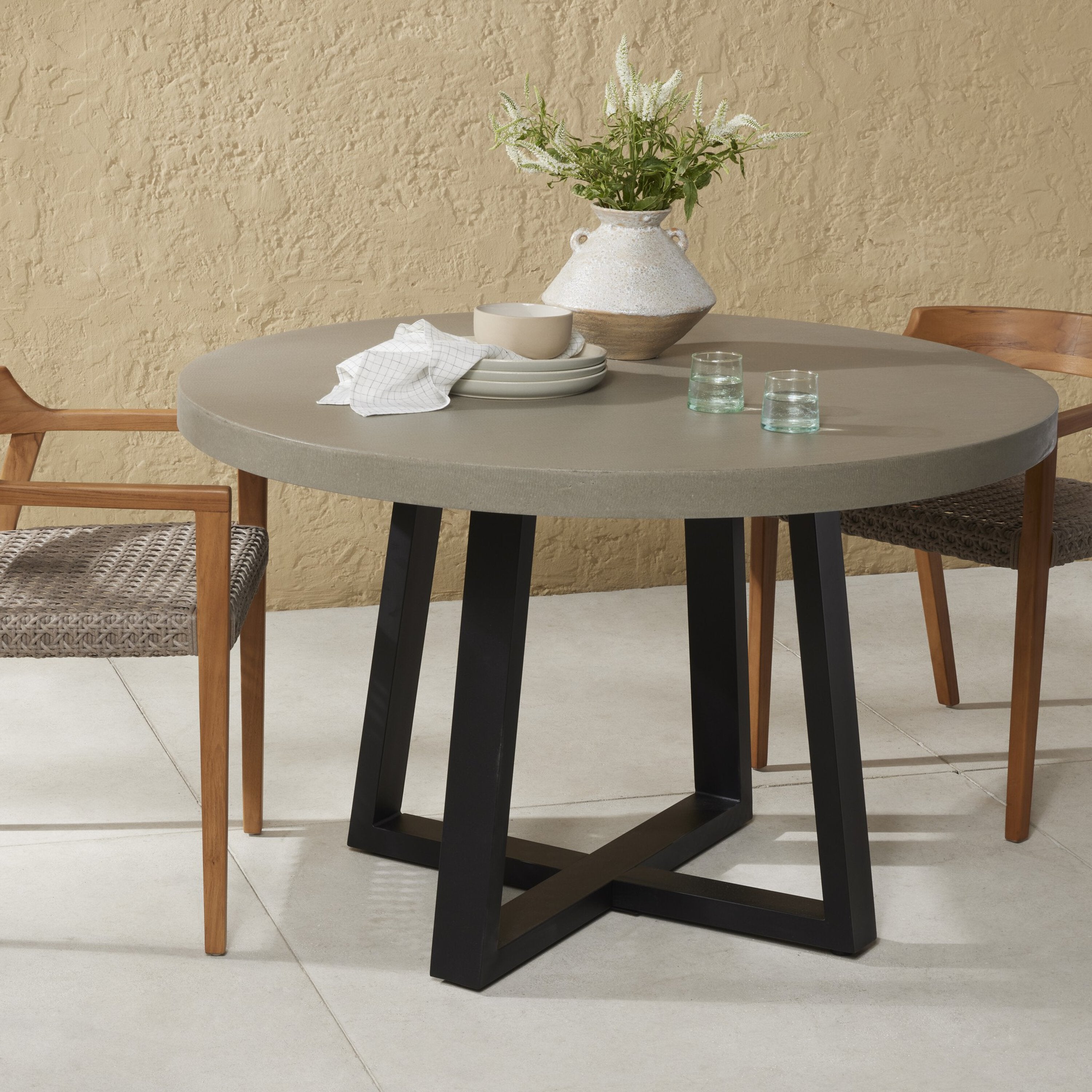 Cyrus Outdoor Dining Table 48