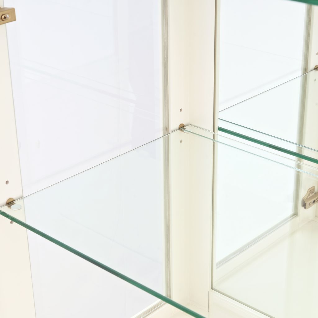 Michael Amini Fantosini Display Cabinet - Creamy Pearl