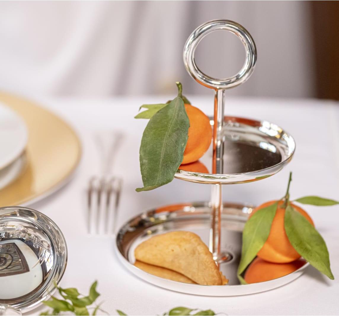 Christofle Vertigo Silver-Plated Dessert Stand