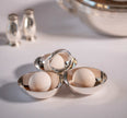 Christofle Vertigo Silver-Plated 3-Bowl Snack Dish