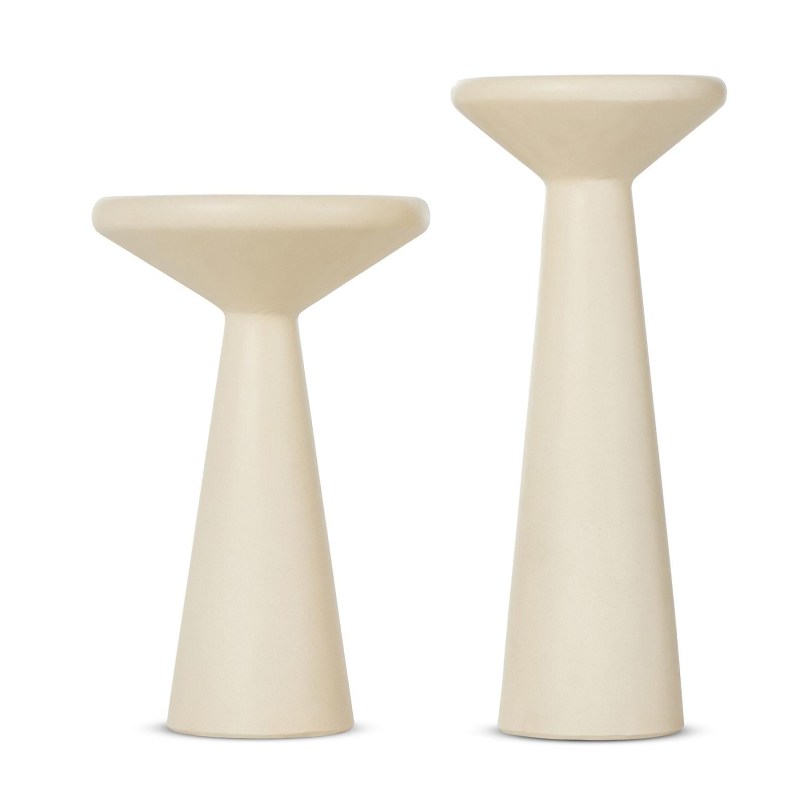 Four Hands Ravine Concrete Accent Tables - Set Of 2