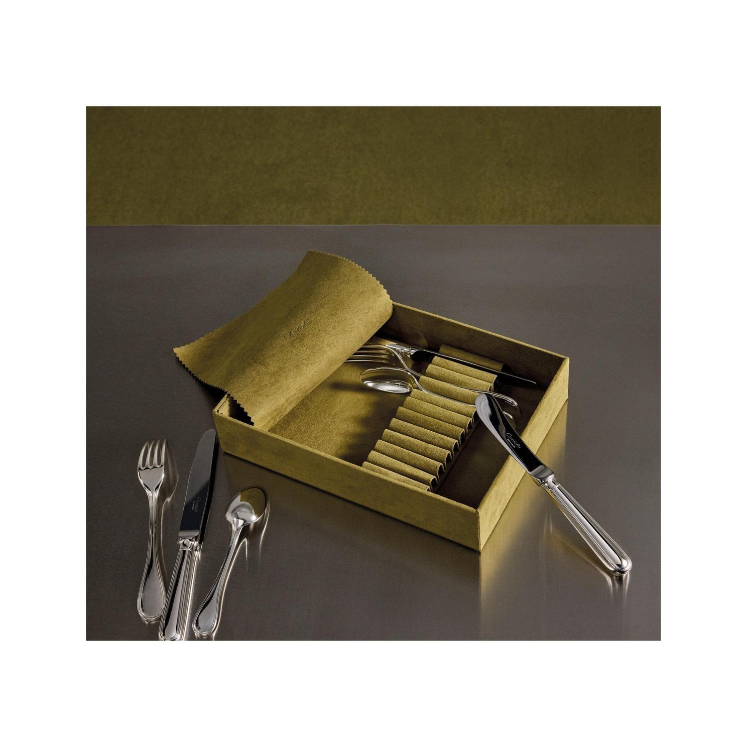Christofle Albi Breakfast Duo Set 7 Pieces