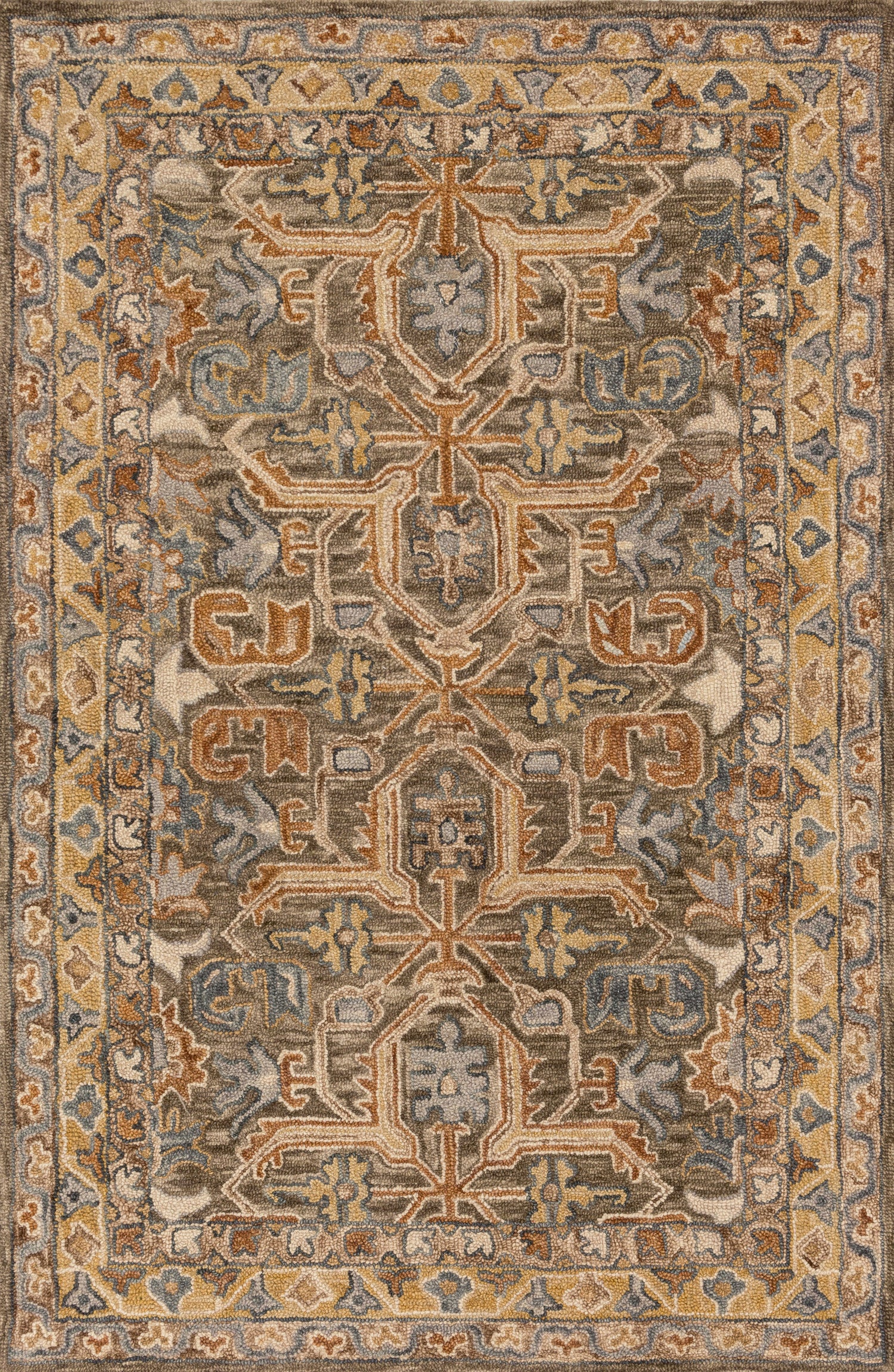 Loloi Victoria VK-01 Walnut / Multi Rug