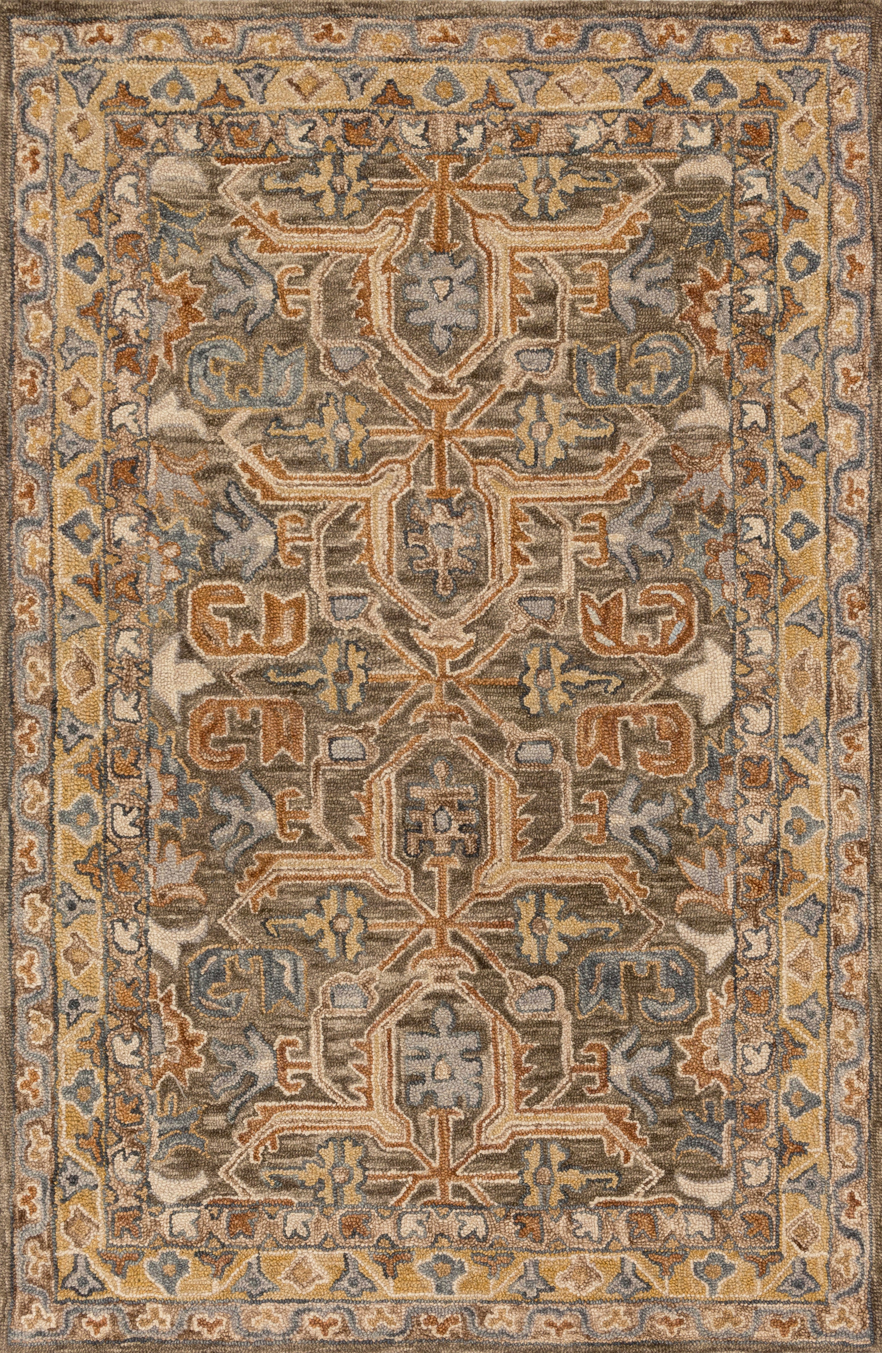 Loloi Victoria VK-01 Walnut / Multi Rug