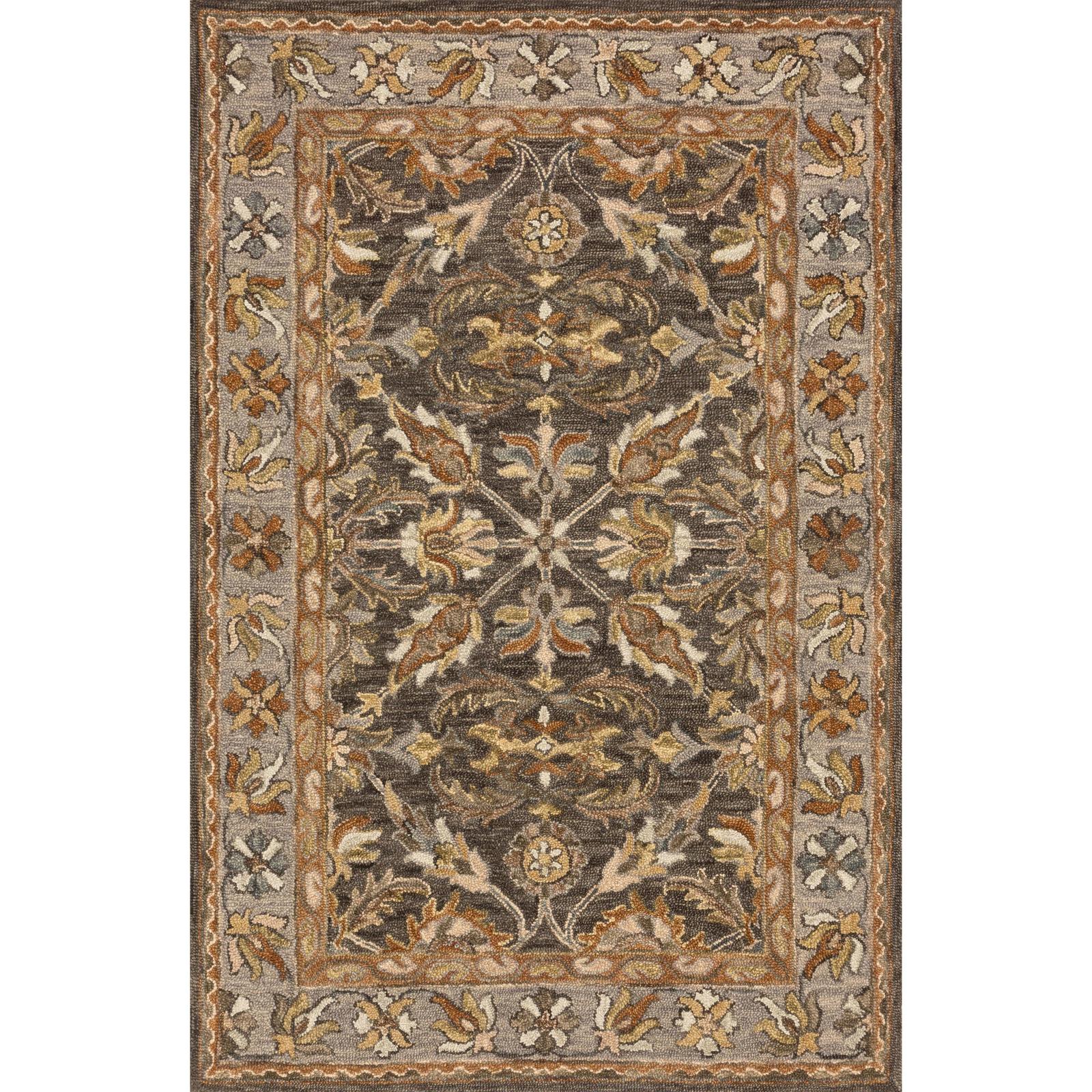Loloi Victoria VK-06 Dark Taupe / Grey Rug