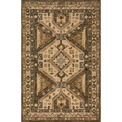 Loloi Victoria VK-07 Walnut / Beige Rug