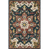 Loloi Victoria VK-13 Teal / Raspberry Rug