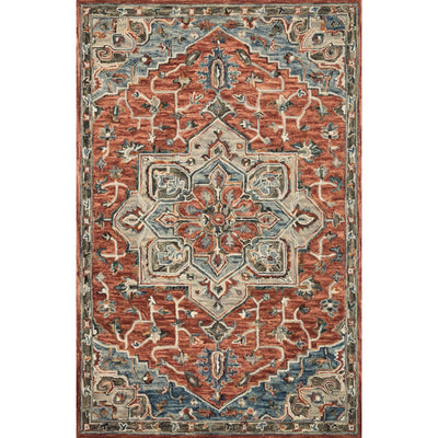 Loloi Victoria VK-15 Red / Multi Rug