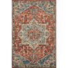 Loloi Victoria VK-15 Red / Multi Rug