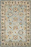 Loloi Victoria VK-18 Light Blue / Natural Rug
