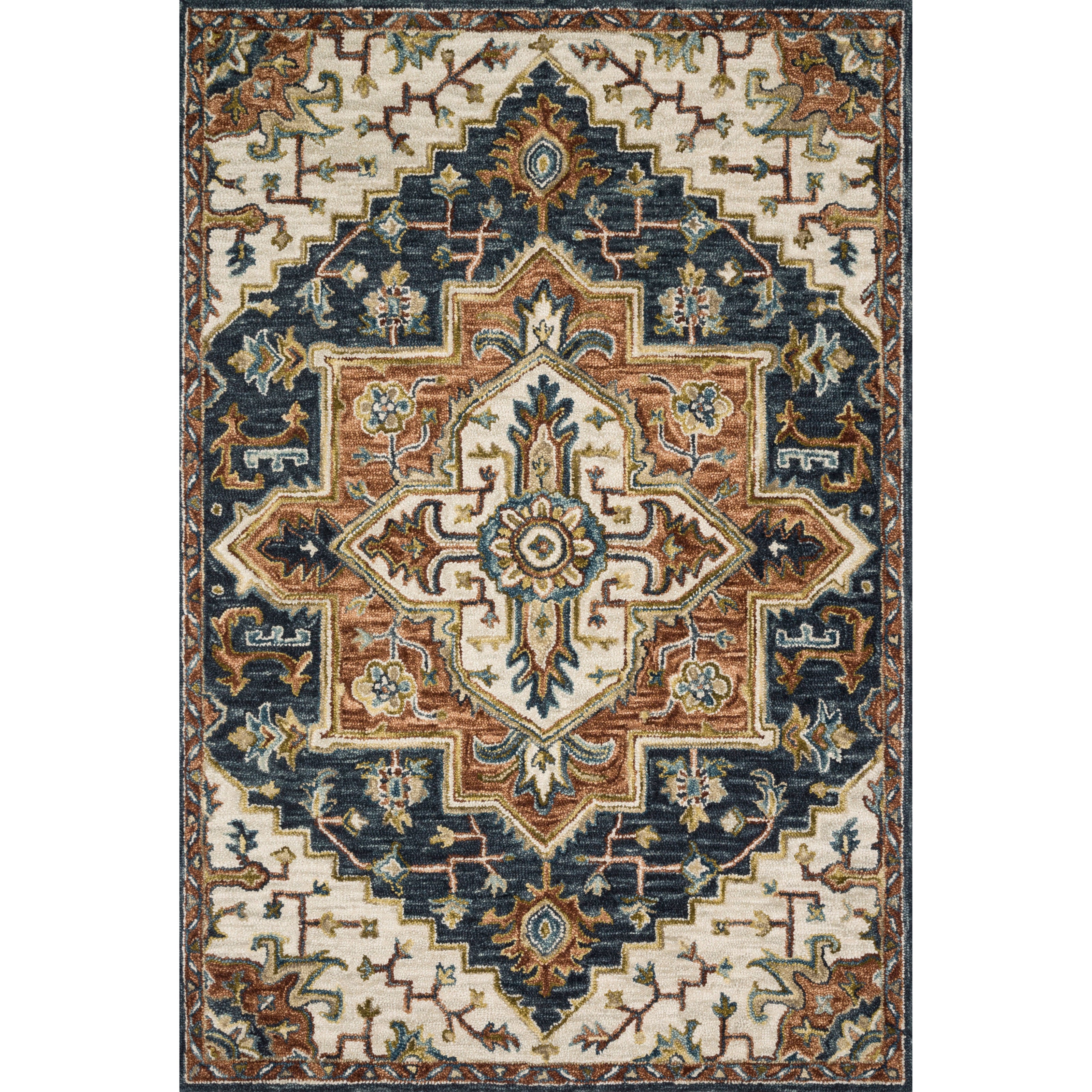 Loloi Victoria VK-19 Blue / Multi Rug