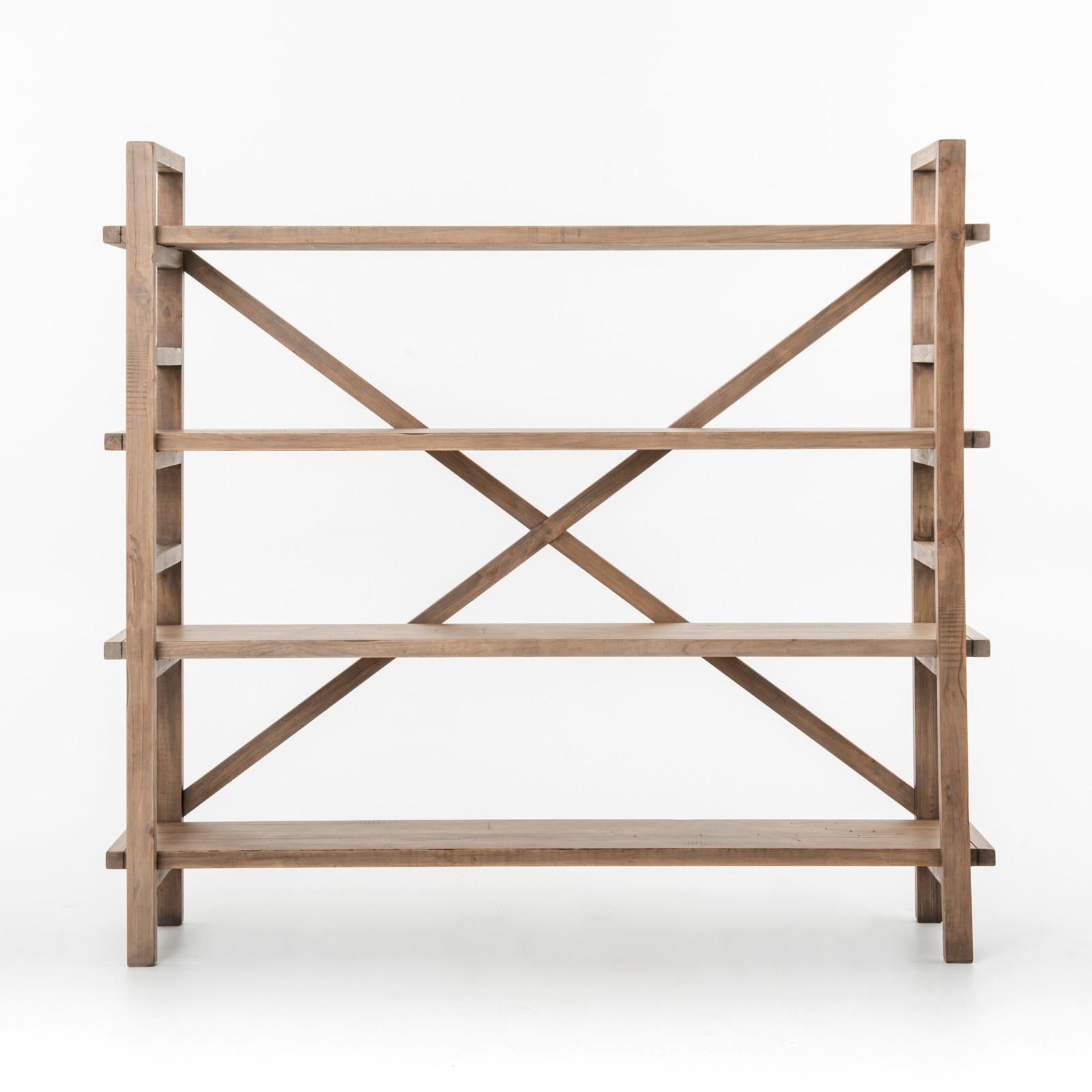 Four Hands Toscana Large Bookshelf