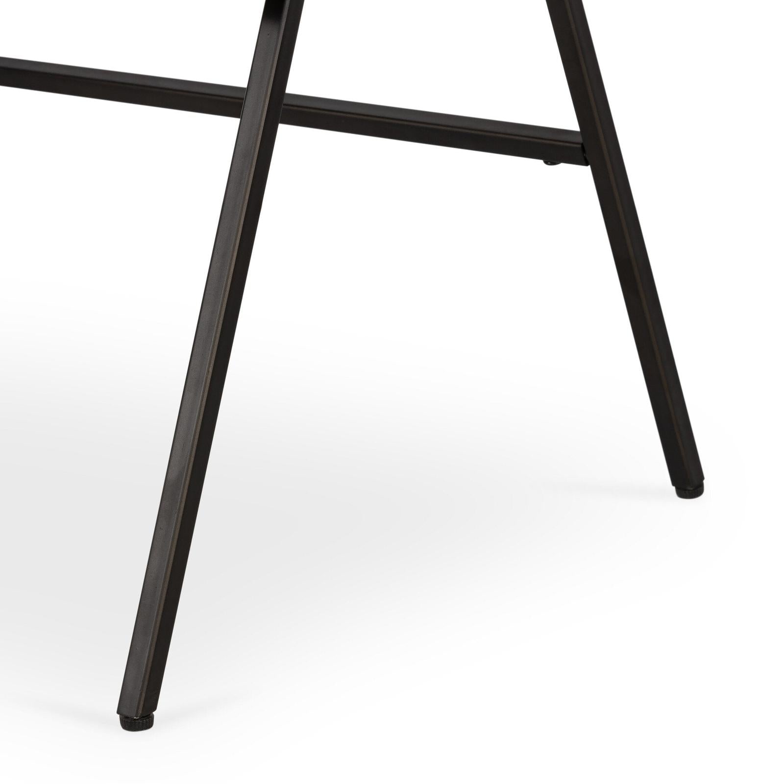 Four Hands Mondrian Gunmetal Side Table
