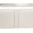 Michael Amini Penthouse Short Panel Bed - Ash Gray