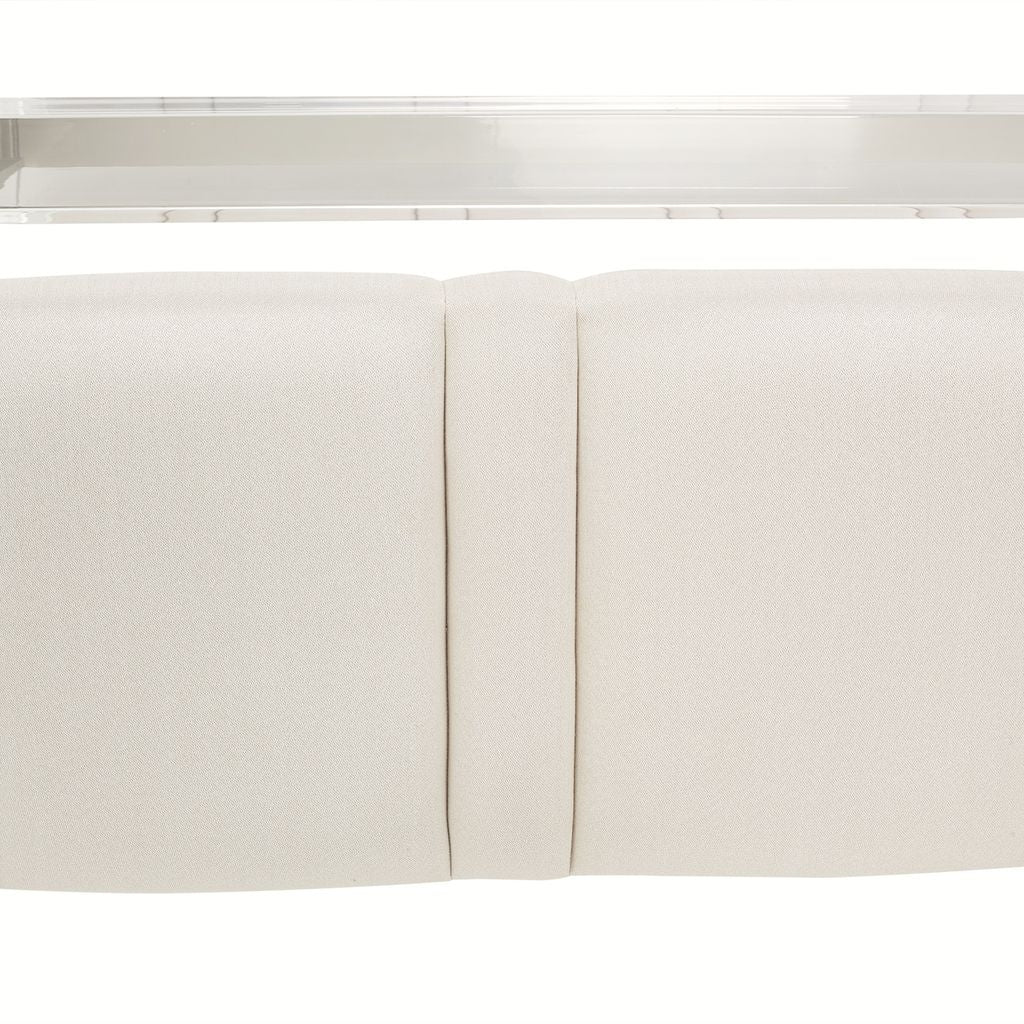 Michael Amini Penthouse Short Panel Bed - Ash Gray