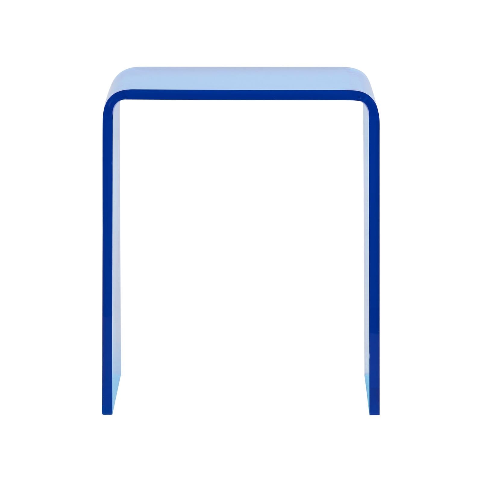 Wildwood Ramona Aqua Blue Side Table