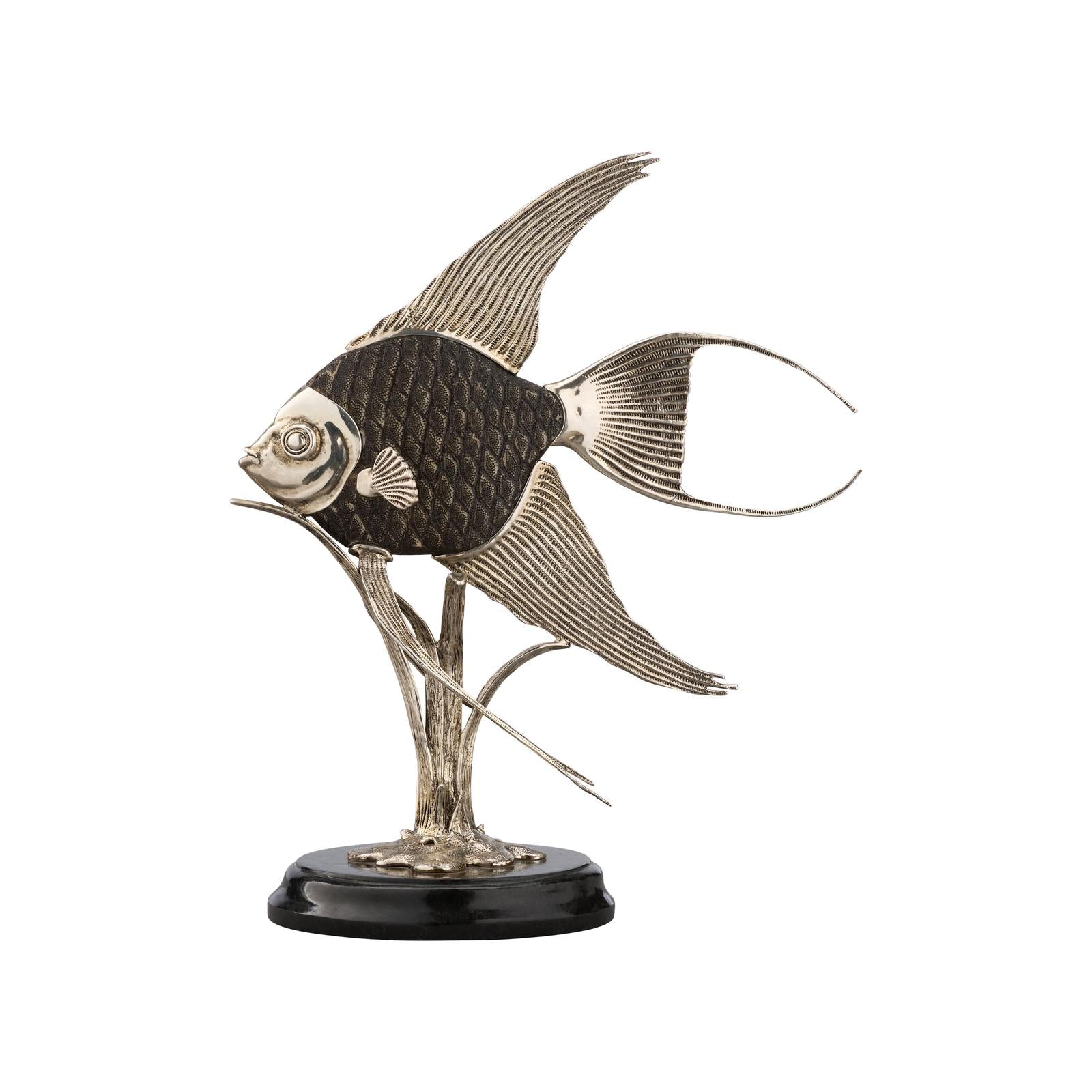 Wildwood Angelfish Sculpture