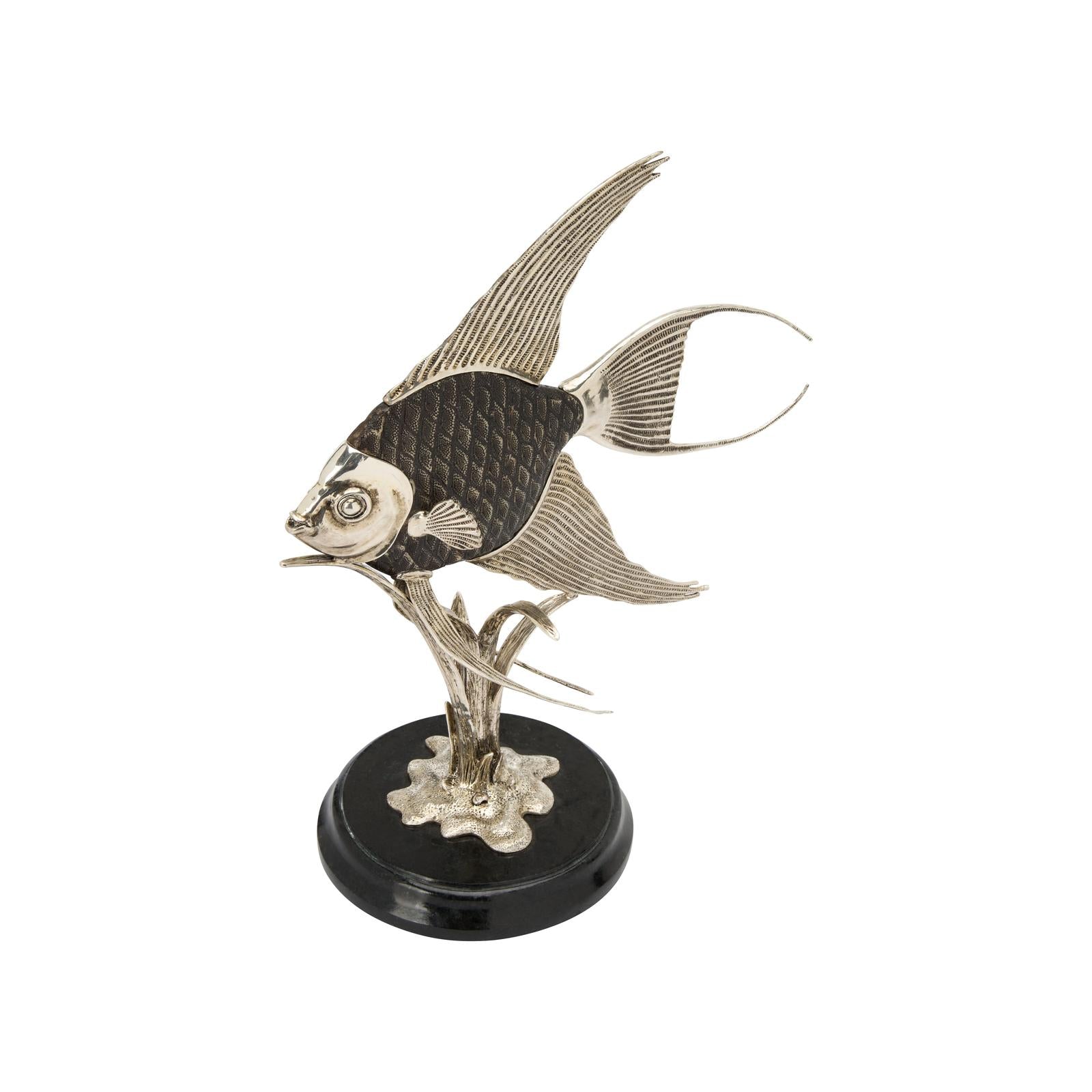 Wildwood Angelfish Sculpture