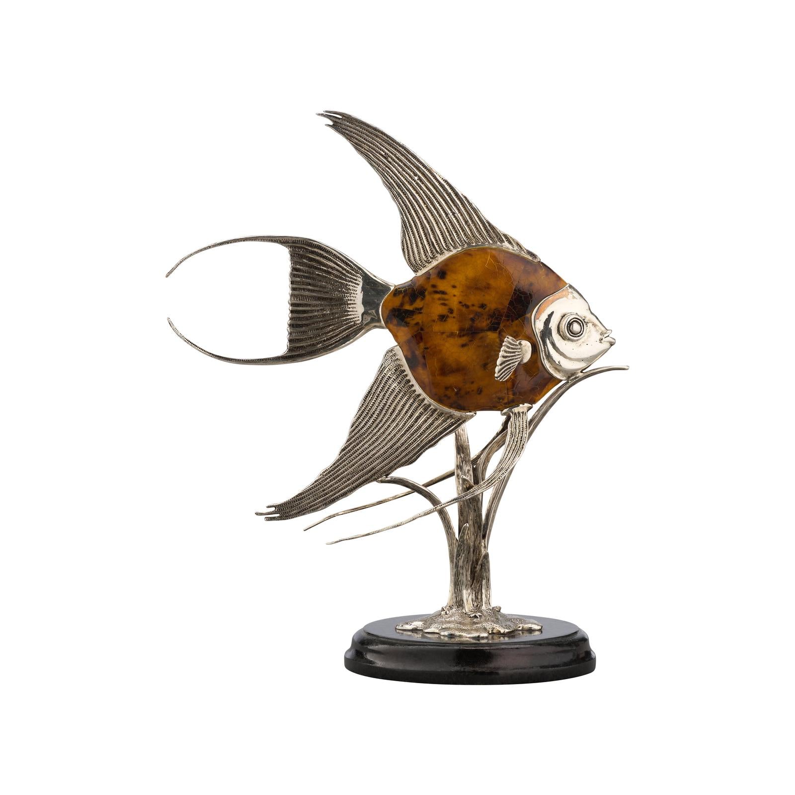 Wildwood Angelfish Sculpture