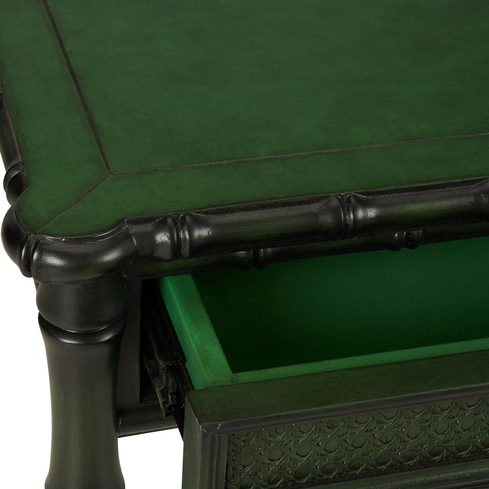 Wildwood Borneo Coffee Table, Emerald Green