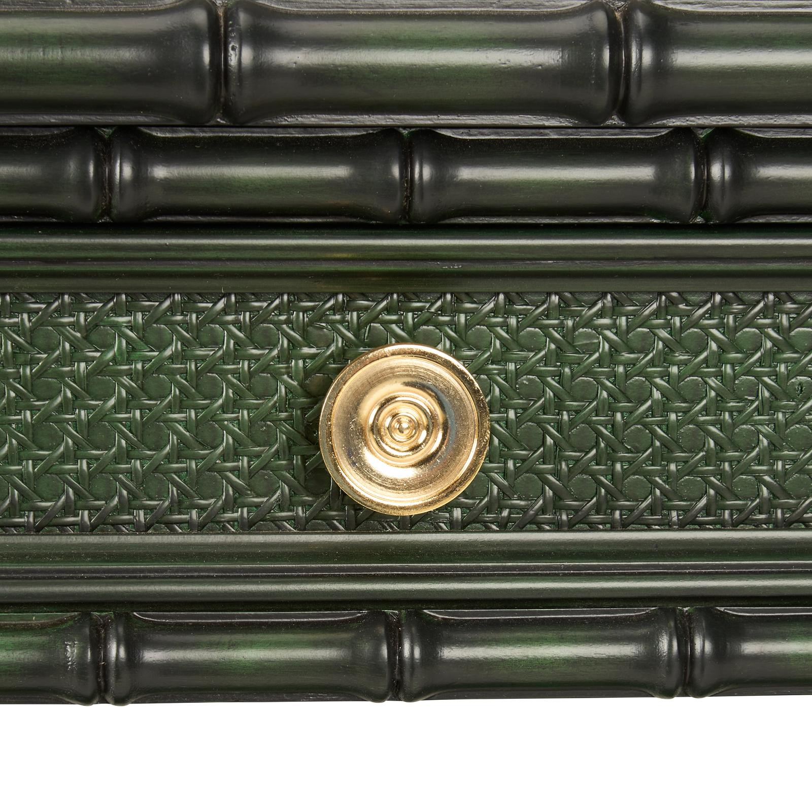 Wildwood Borneo Console, Emerald Green