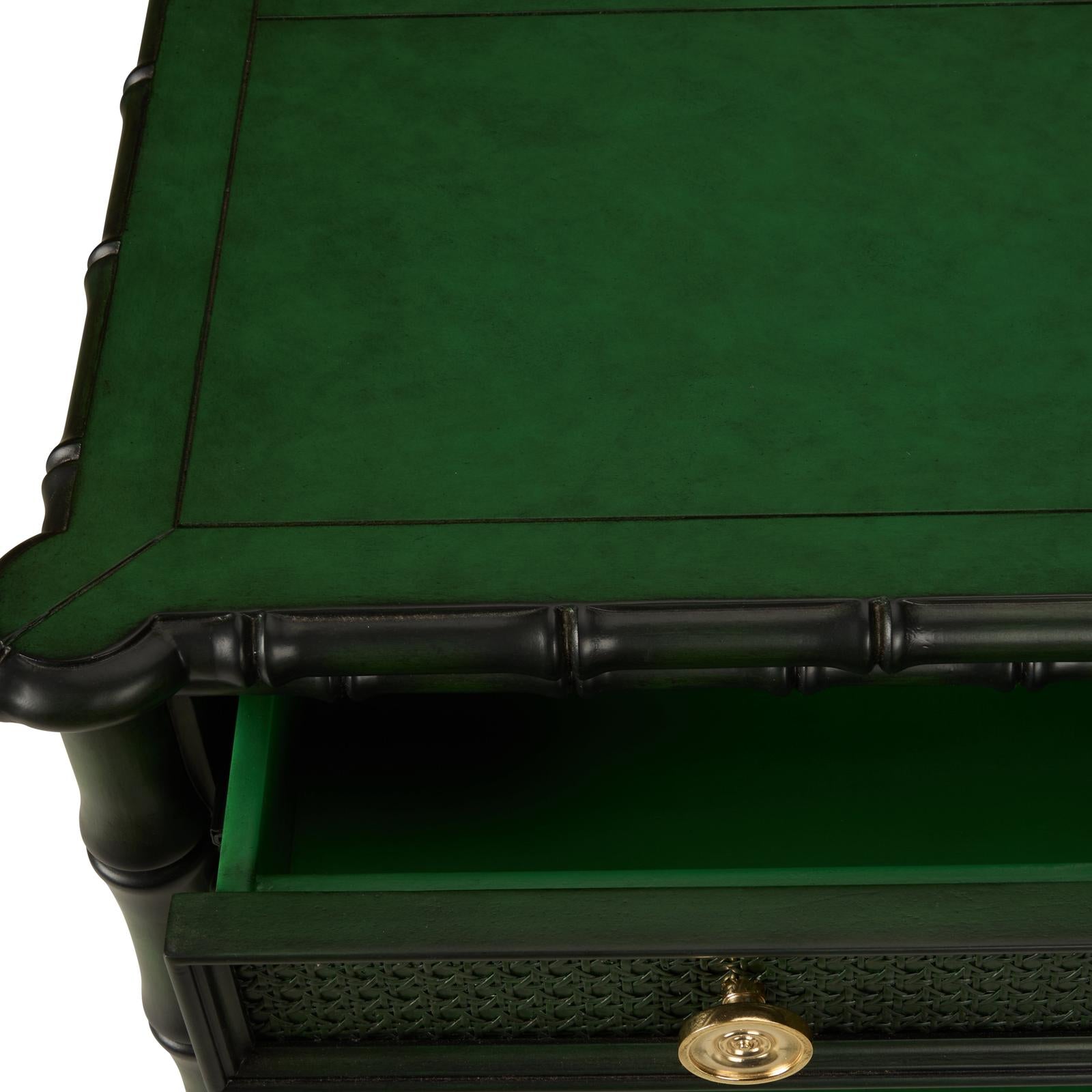 Wildwood Borneo Console, Emerald Green