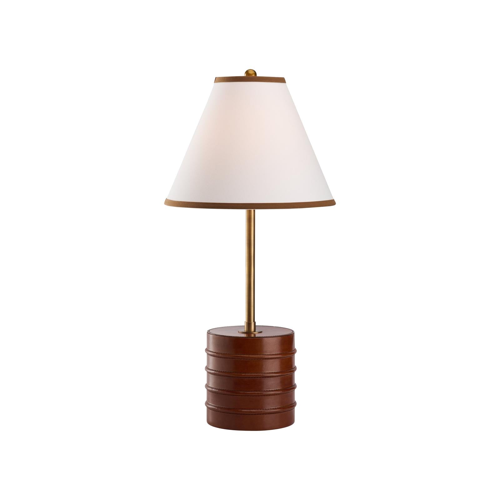 Wildwood Lawrence Leather Lamp